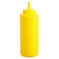 Winco Squeeze Bottle Yellow 12 oz., PK12 PSB-12Y